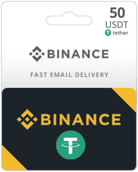 50 USDT Tether Binance Gift Card